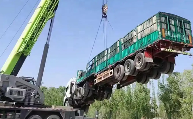 河池道路脱困救援案例